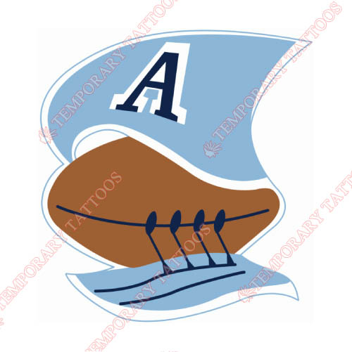 Toronto Argonauts Customize Temporary Tattoos Stickers NO.7623